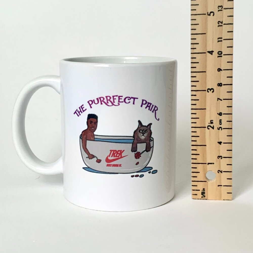 Star Trek Discovery The Purrfect Pair Season 4 Ceramic Mug Cup David Ajala Book - Picture 5 of 8